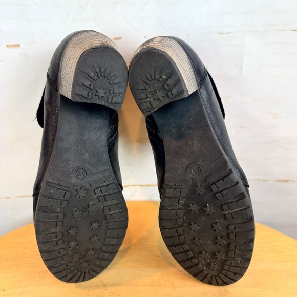 Eric Michael | Black Lace-Up Heeled Ankle Booties, EU 39 - Picture 11 of 13